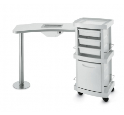 Стол маникюрный 2-ной с вытяжкой 128LX